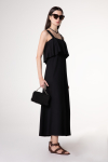 Vestido Malha Dupla Leve Detalhe Busto