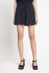 shorts modal com linho cós de elástico