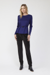 blusa duplo leve canaleta cintura