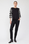 blusa algodão pima silk zebra