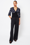 blusa jersey estampa luzes com bouclê