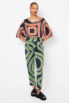 blusa jersey estampa gipsy manga ampla