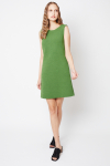 vestido bouclê curto
