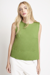 blusa duplo leve fenda na barra