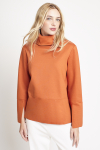 blusa duplo leve detalhe na manga