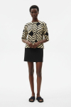 blusa jersey est grafismo de palha