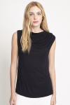 blusa malha tricô degagé