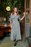 vestido jersey pingente