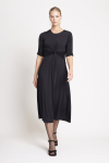 vestido new jersey com bouclê