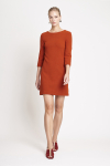 vestido bouclê