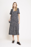 vestido jersey textura flocos