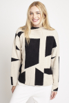 blusa tricô manga longa