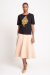 blusa duplo leve silk pontilhismo