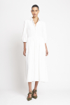 vestido tricoline