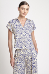 blusa jersey est paisagem com gola