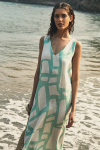 vestido linho est fronteira nadador