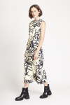 vestido jersey estampa kanji