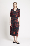 vestido jersey jd do oriente decote alongado
