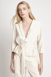 kimono viscose metal