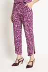 calça jersey est camuflagem barra arredondada