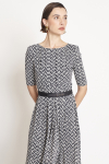 vestido jersey est cestaria manga 3/4