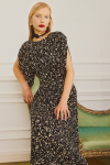 vestido jersey est camuflagem