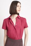 camisa tricoline com manga