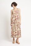 vestido jersey estampa parque midi