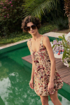 vestido jersey estampa parque balonê