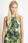 vestido jersey estampa jardim secreto