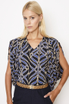 blusa jersey estampa arcos capa