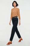 blusa bouclê decote