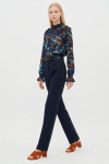 blusa seda estampa ventania