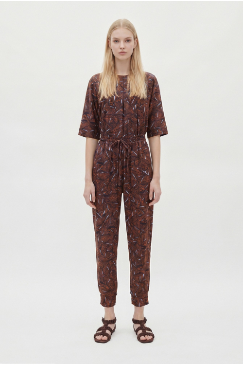 Blusa Jersey Est Trama Pregas Em A