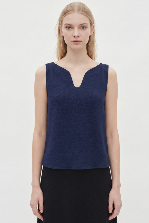 Blusa Malha Dupla Bouclê