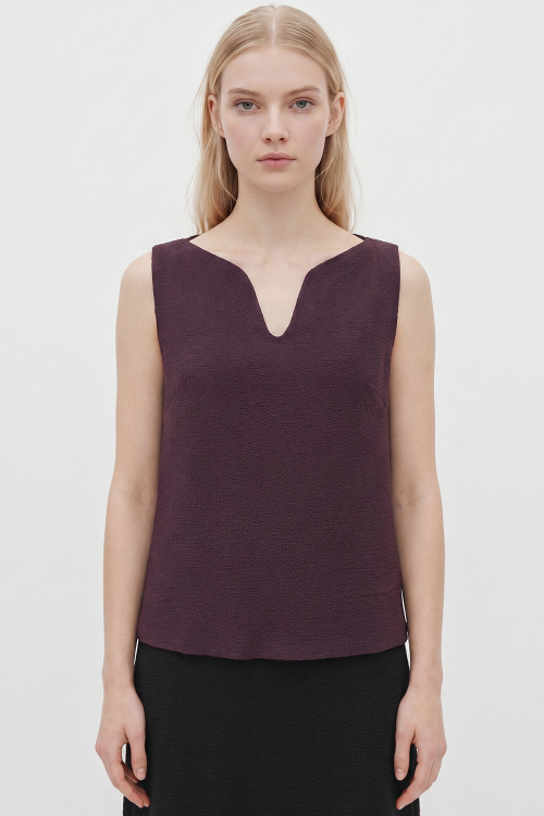 Blusa Malha Dupla Bouclê