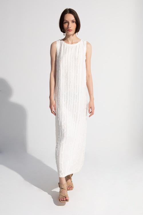 Vestido Regata Tecido Visco Textura
