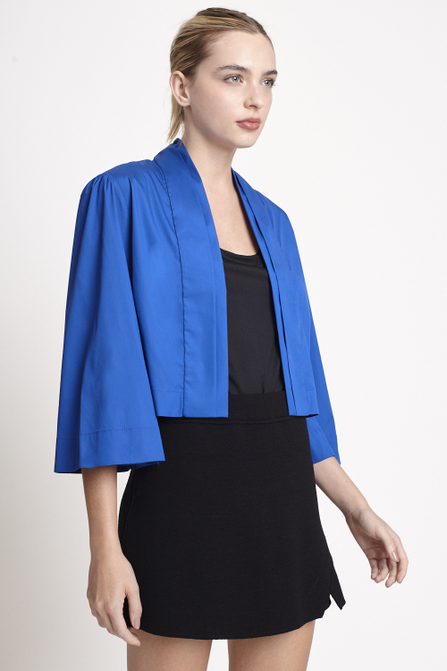 casaco tricoline kimono