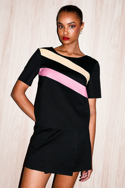 blusa duplo leve silk com mangas