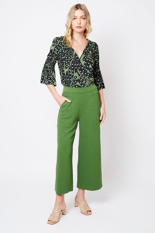 blusa jersey estampa leque dec amarração