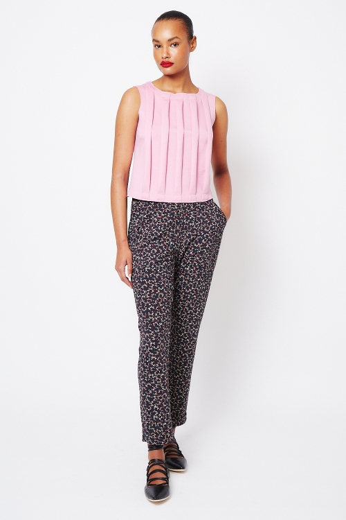blusa duplo leve pregas