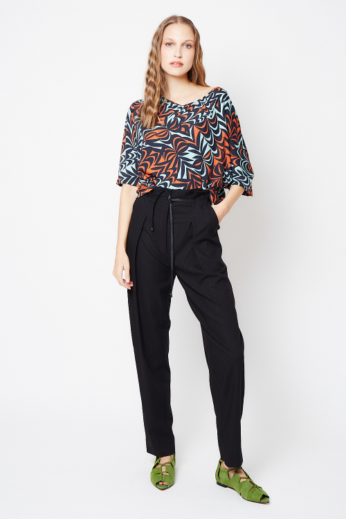 blusa jersey estampa ondas