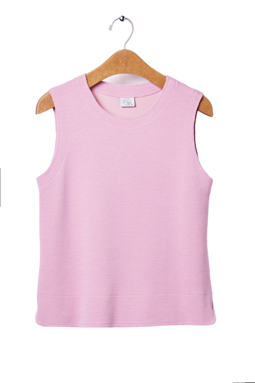 blusa bouclê regata