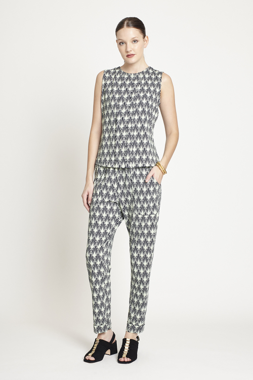 calça jersey estampa pingente