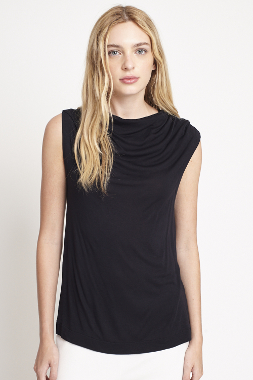 blusa malha tricô degagé