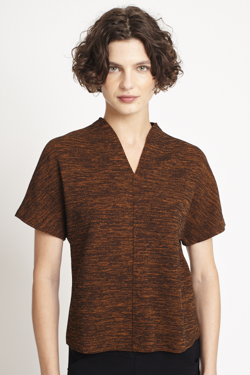 blusa bouclê mescla dec v mescla