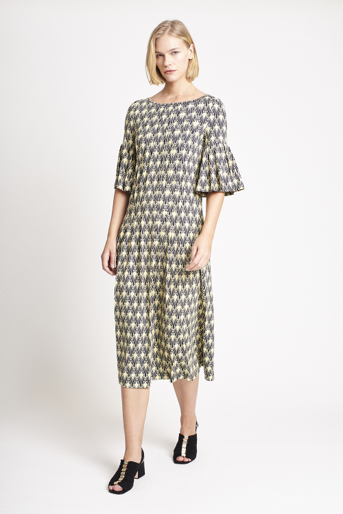 vestido jersey pingente