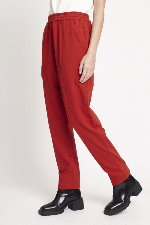 calça moletom com nervura
