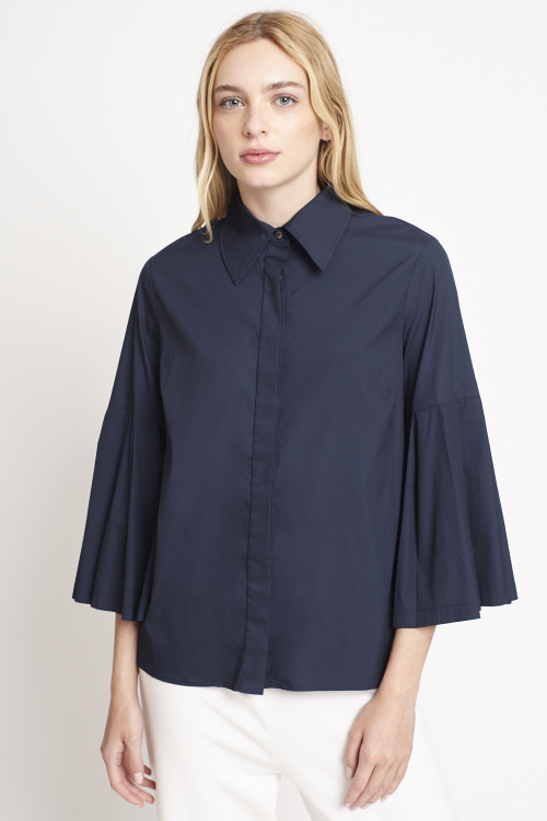blusa tricoline