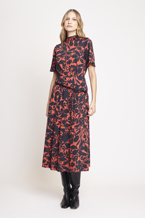 blusa jersey flores folk